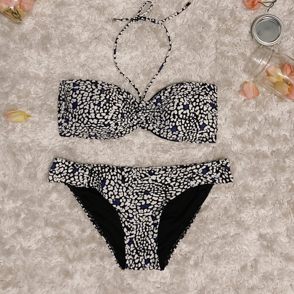 Two Piece Halter Bathing Suit